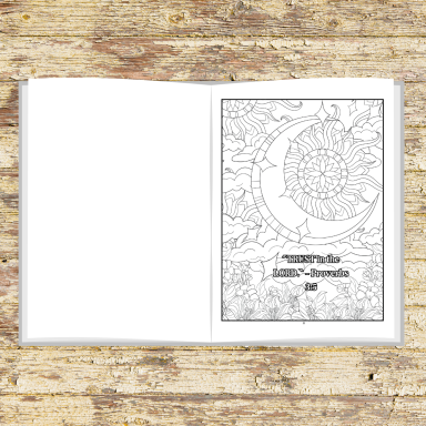 Bible verse colouring page