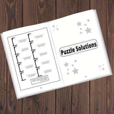 Puzzle solutions section