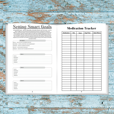 Set SMART goals and track medication
